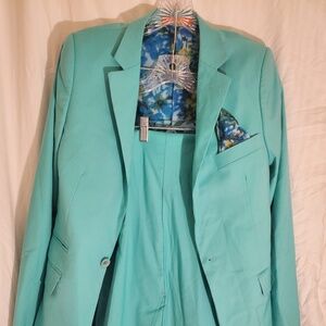 MEN SIZE TEAL 2PIECE CROP